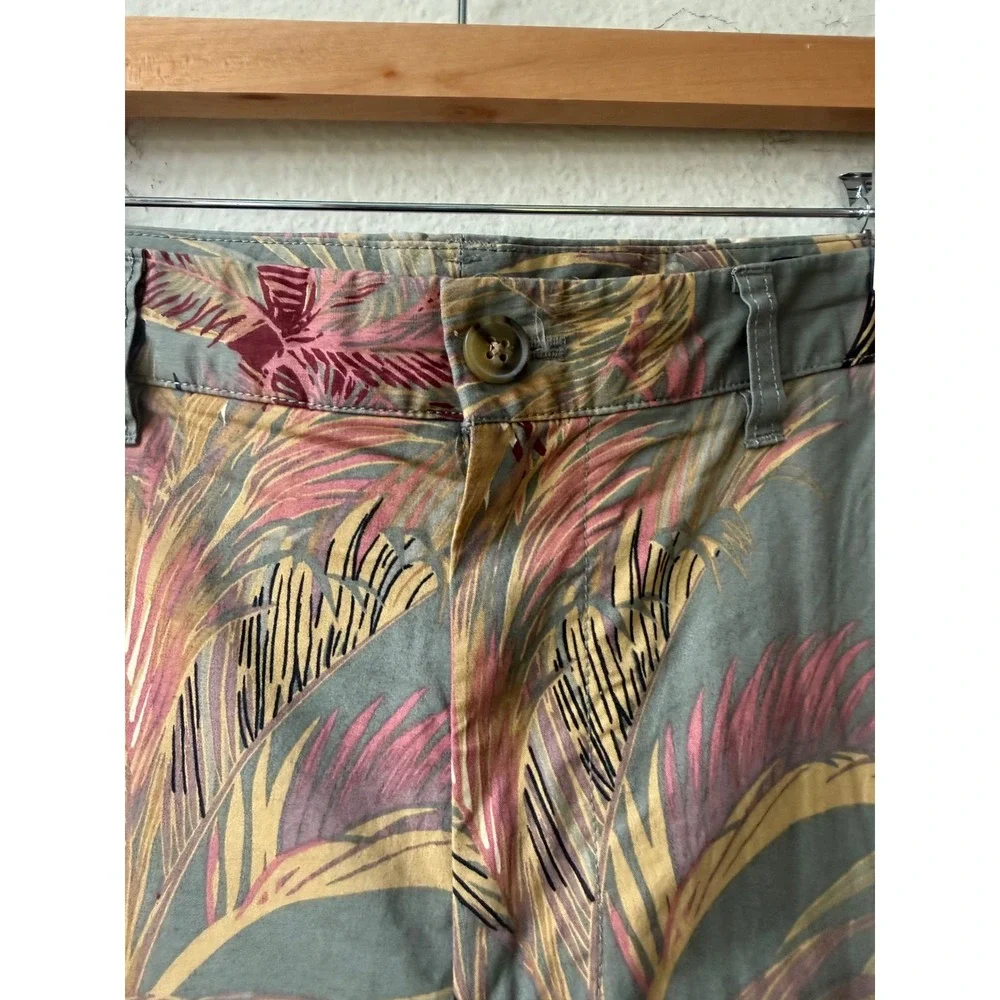 Bonobos Mens Tropical Palm Print Chino Shorts Size 36 9